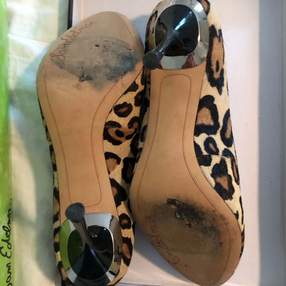 Sam Edelman Leopard Pumps - Picture 3 of 4
